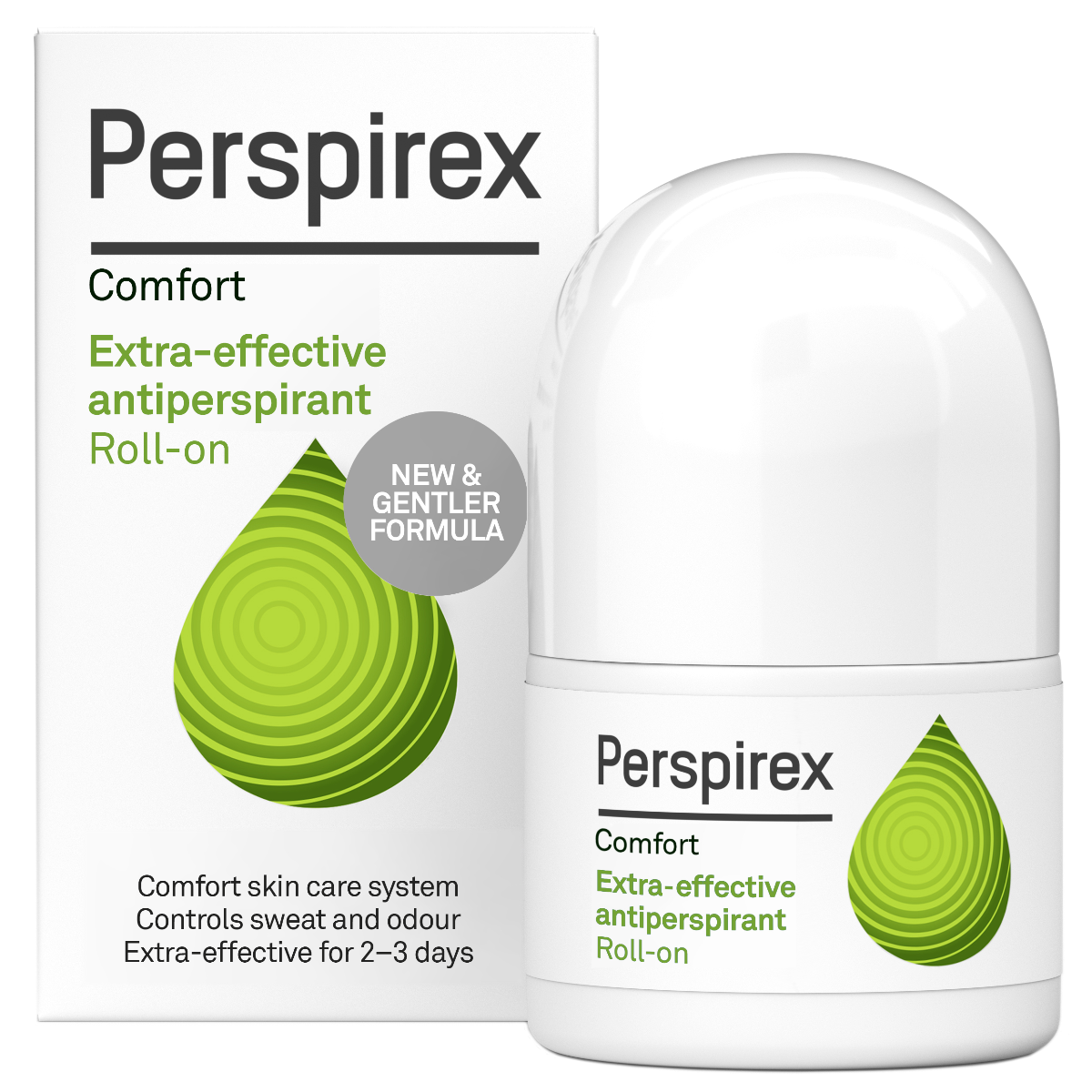 Antiperspirant roll-on Comfort, 20ml, Perspirex