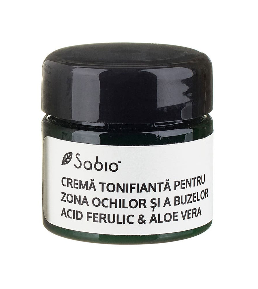 Crema tonifianta pentru zona ochilor si a buzelor, 15ml, Sabio