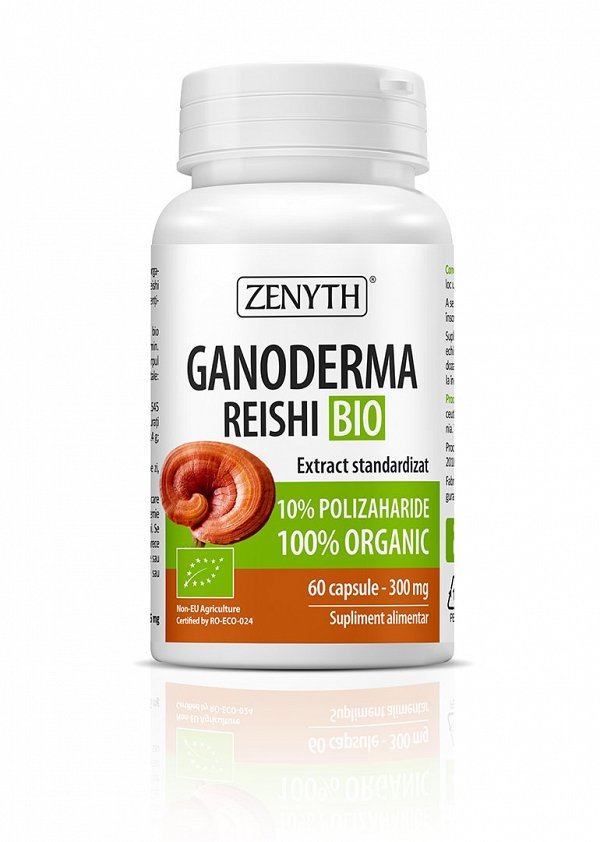 Ganoderma Reishi Bio, 60 capsule, Zenyth