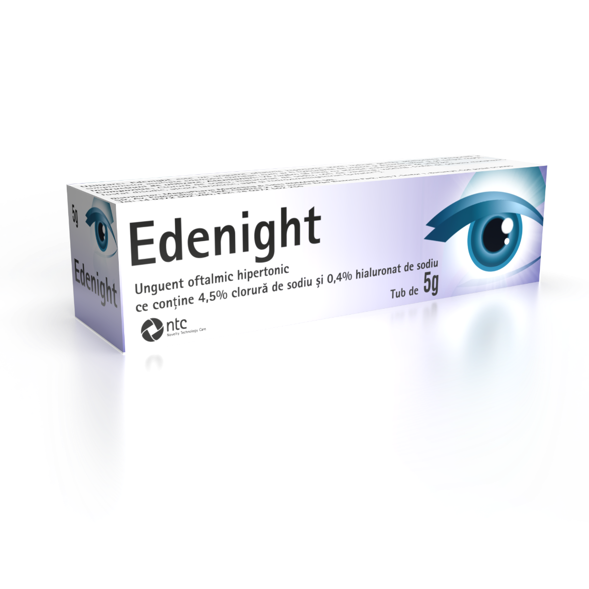 Unguent oftalmic Edenight, 5g, NTC