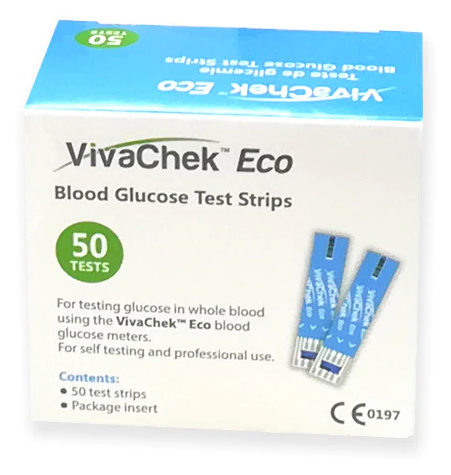 Teste pentru glicemie, 50 bucati, VivaCheck