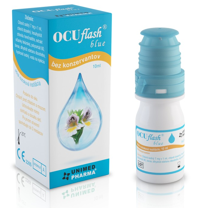 Ocuflash blue picaturi oftalmice, 10ml, Unimed Pharma