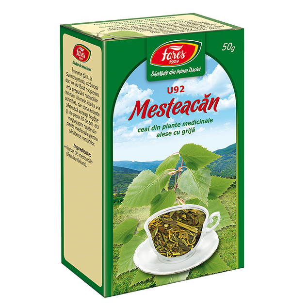 Ceai de mesteacan, 50g, Fares