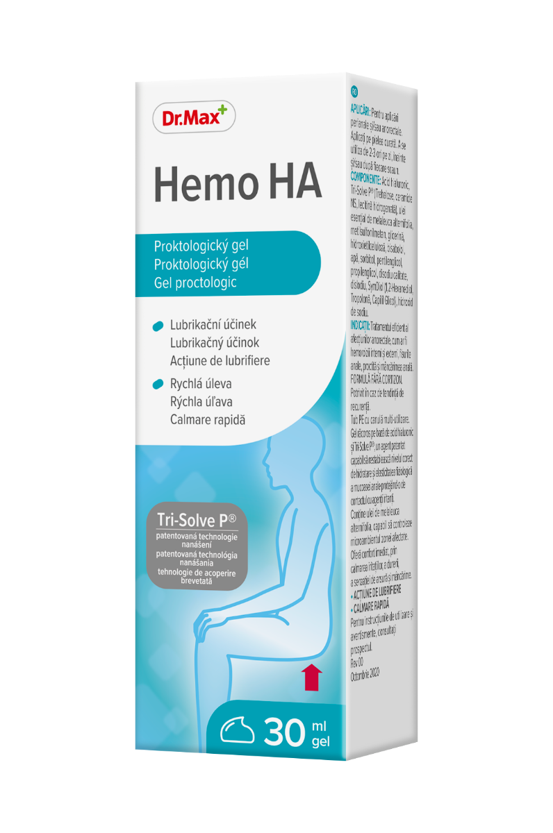 Dr. Max Hemo HA gel proctologic, 30ml