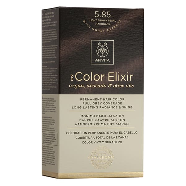 Apivita My Color Elixir Vopsea de par, N5.85