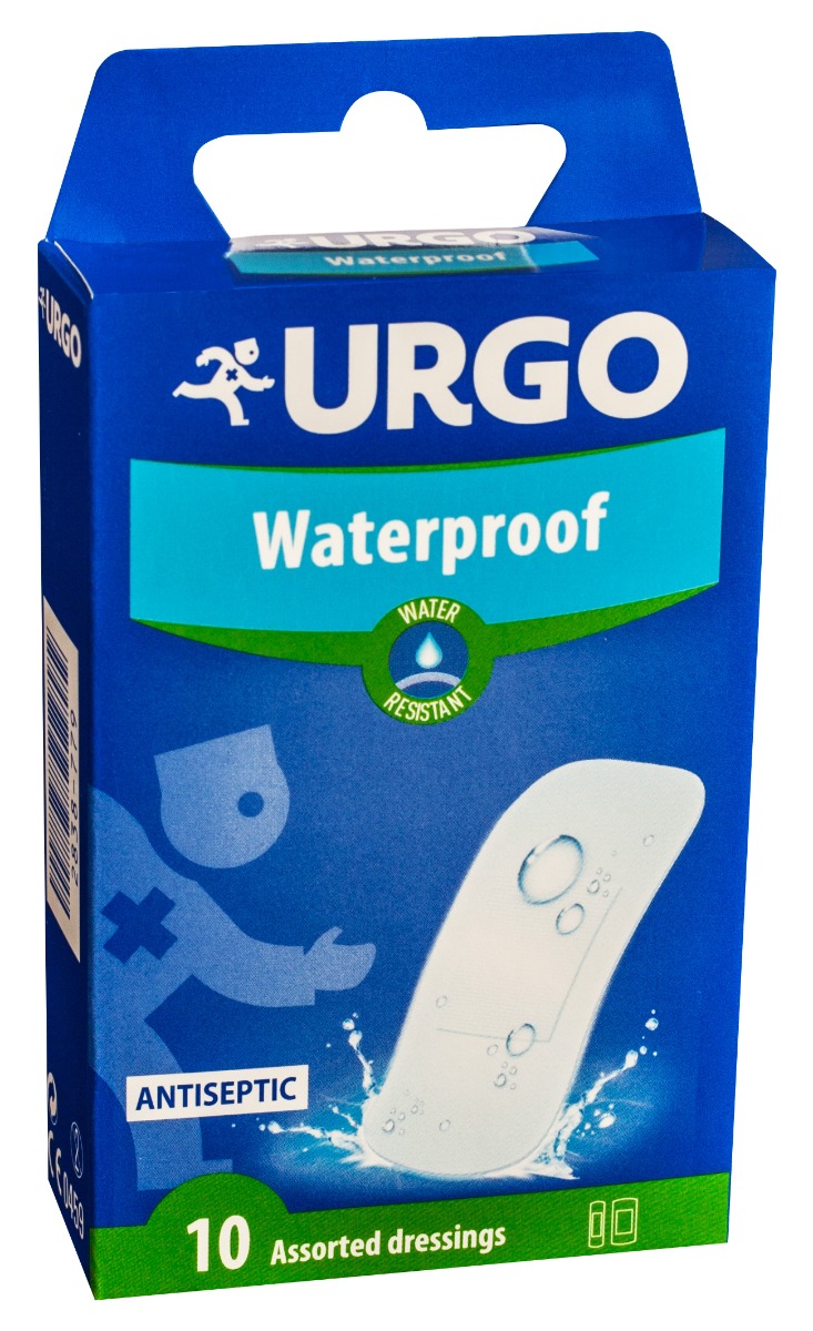 Plasturi Waterproof, 10 bucati, Urgo