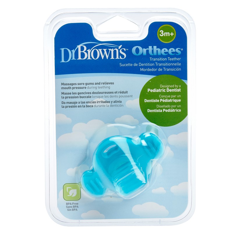 Jucarie de dentitie albastra, 1 bucata, Dr. Brown's