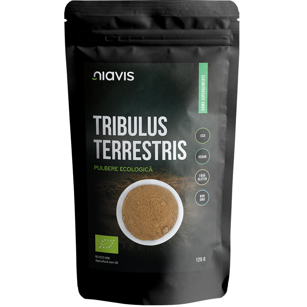Tribulus Terrestris Pulbere ecologica, 125g, Niavis