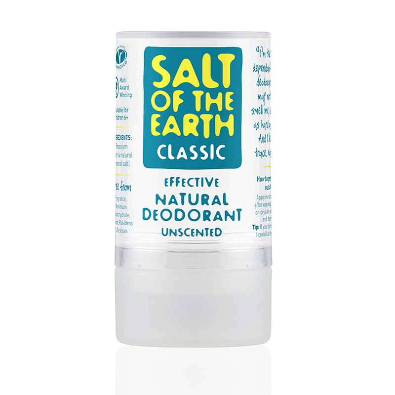Deodorant natural fara miros Salt Of The Earth, 90ml, Crystal Spring