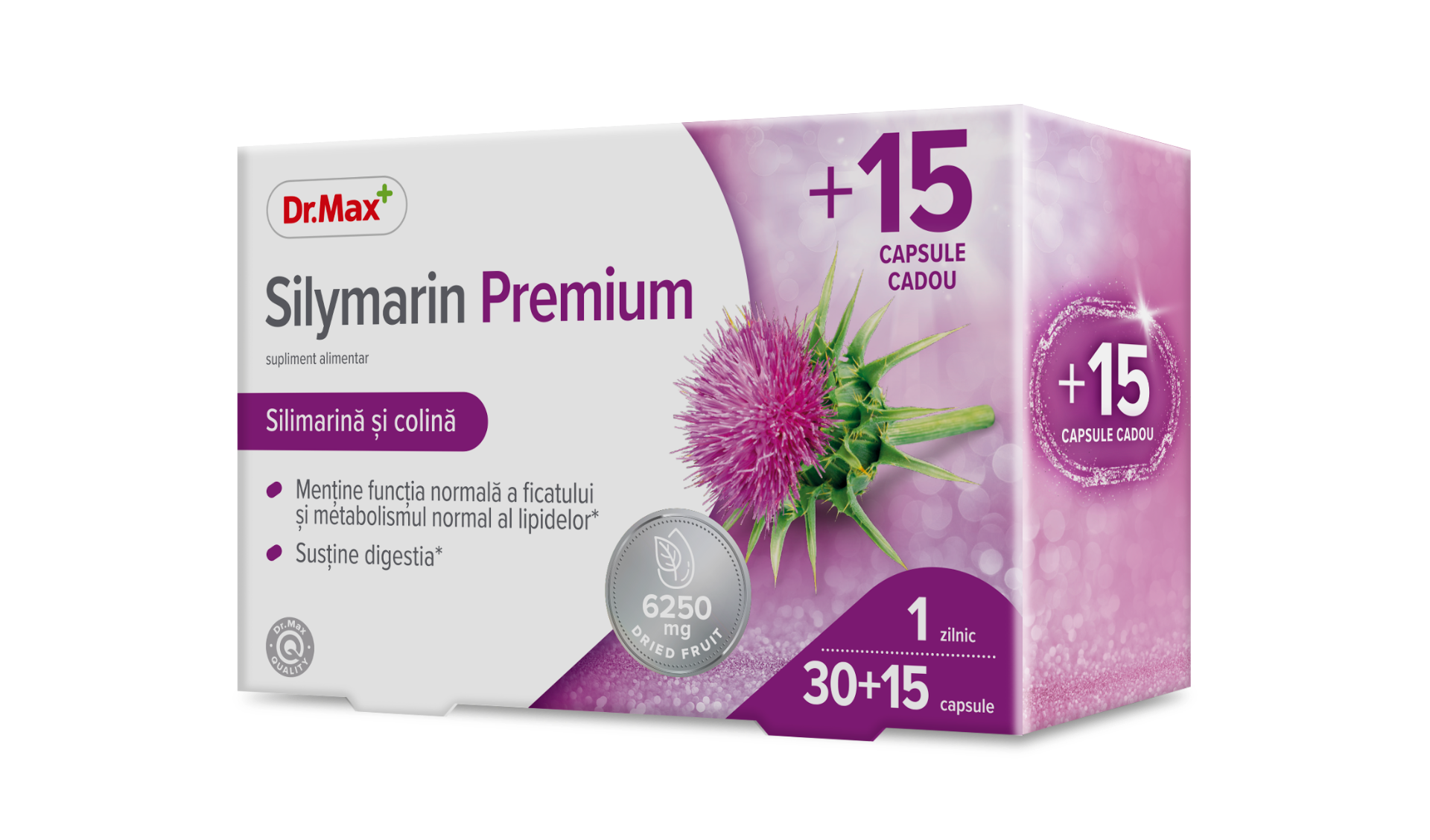 Dr.Max Silimarina Premium, 30+15 capsule