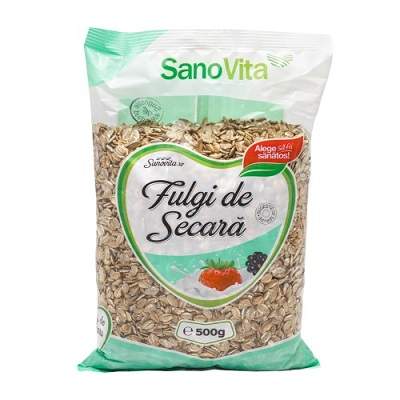 Fulgi de secara, 500g, SanoVita