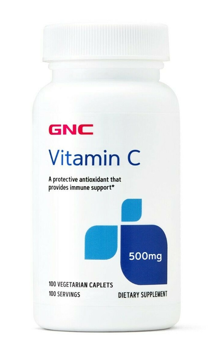 Vitamina C 500mg, 100 capsule, GNC