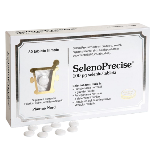 SelenoPrecise, 30 tablete, Pharma Nord