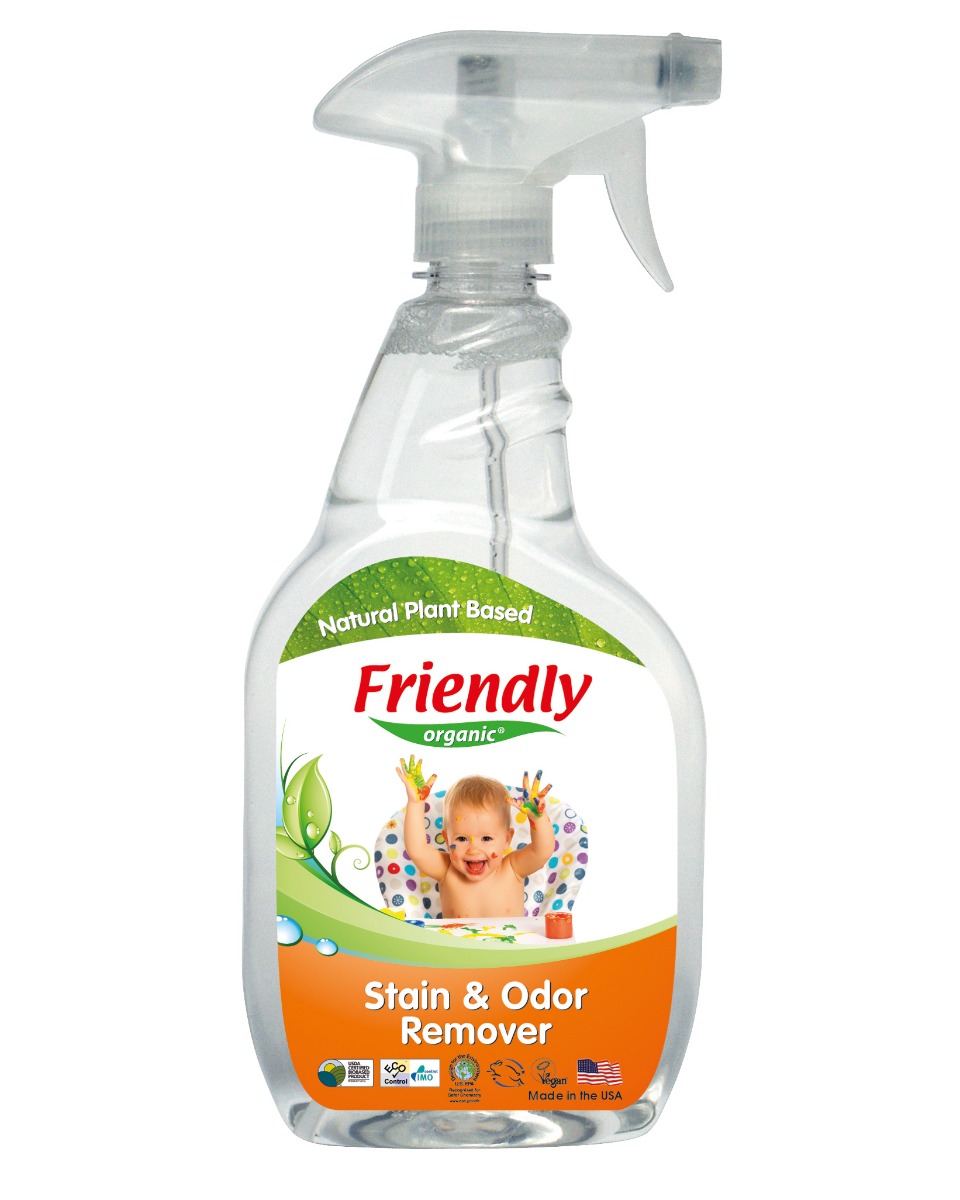 Spray Bio pentru indepartarea petelor si mirosurilor, 650ml, Friendly Organic