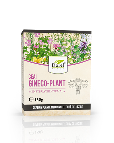 Ceai Gineco-plant (uz intern) menstruatie normala, 150g, Dorel Plant
