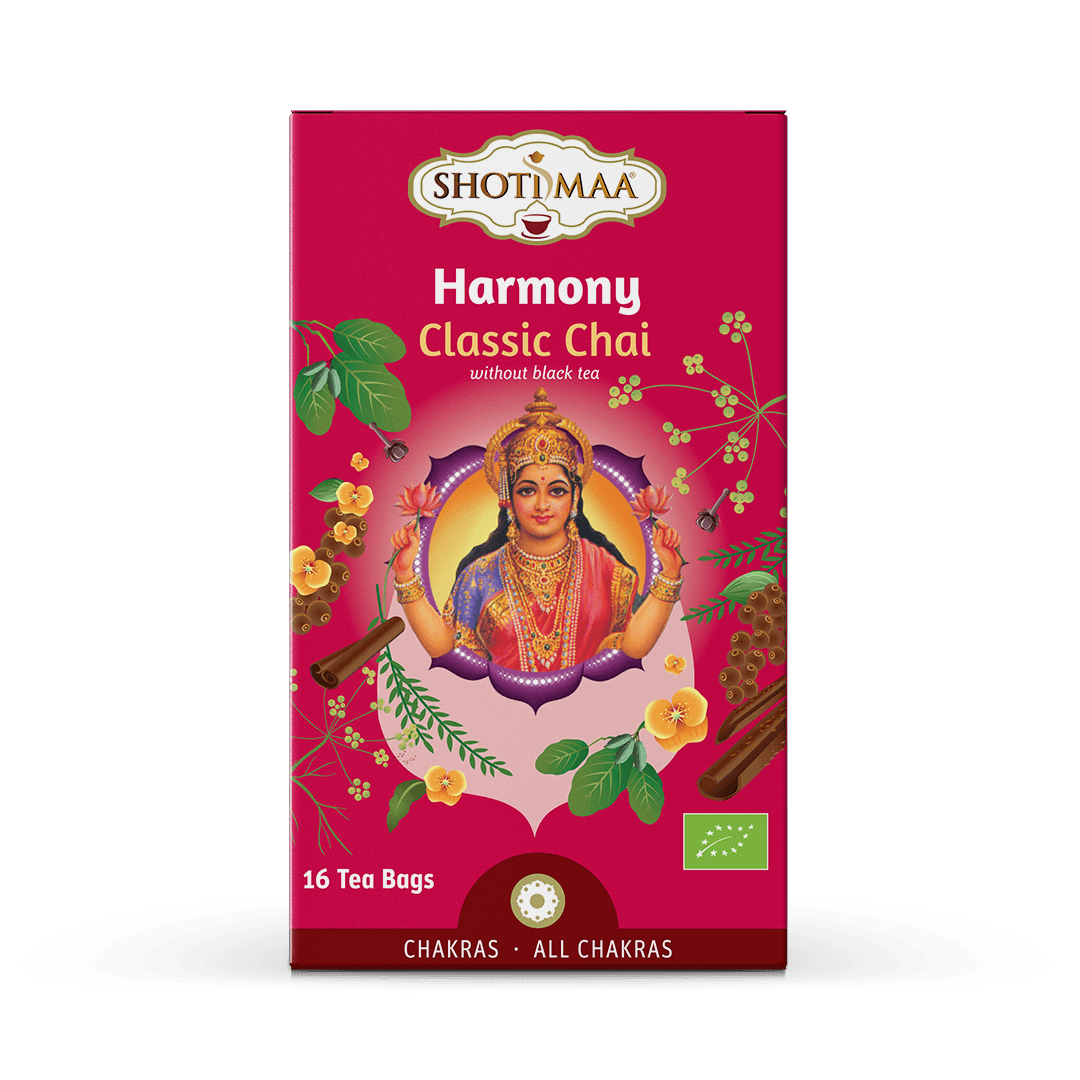 Ceai Chakras Harmony Chai Clasic Bio, 16 plicuri, Shoti Maa