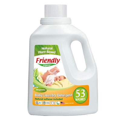 Detergent lichid automat pentru rufe cu magnolie, 1567ml, Friendy Organic
