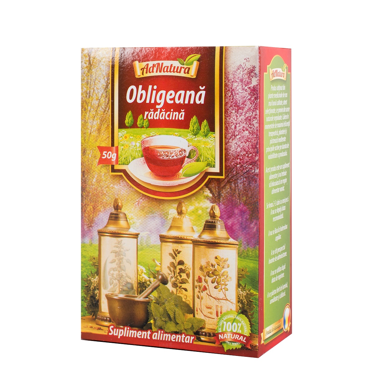 Ceai de oblegiana, 50g, AdNatura