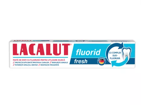 Pasta de dinti Fluorid Fresh, 75ml, Lacalut