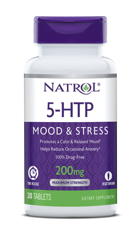 Supliment alimentar 5-HTP 200 mg Mood & Stress Natrol, 30 tablete, GNC