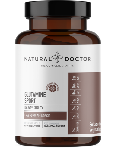 Glutamine Sport, 120 capsule, Natural Doctor
