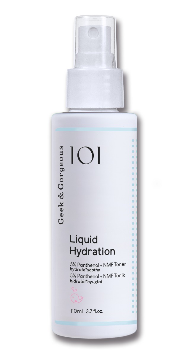 Mist facial hidratant Liquid Hydration, 110ml, Geek&Gorgeous