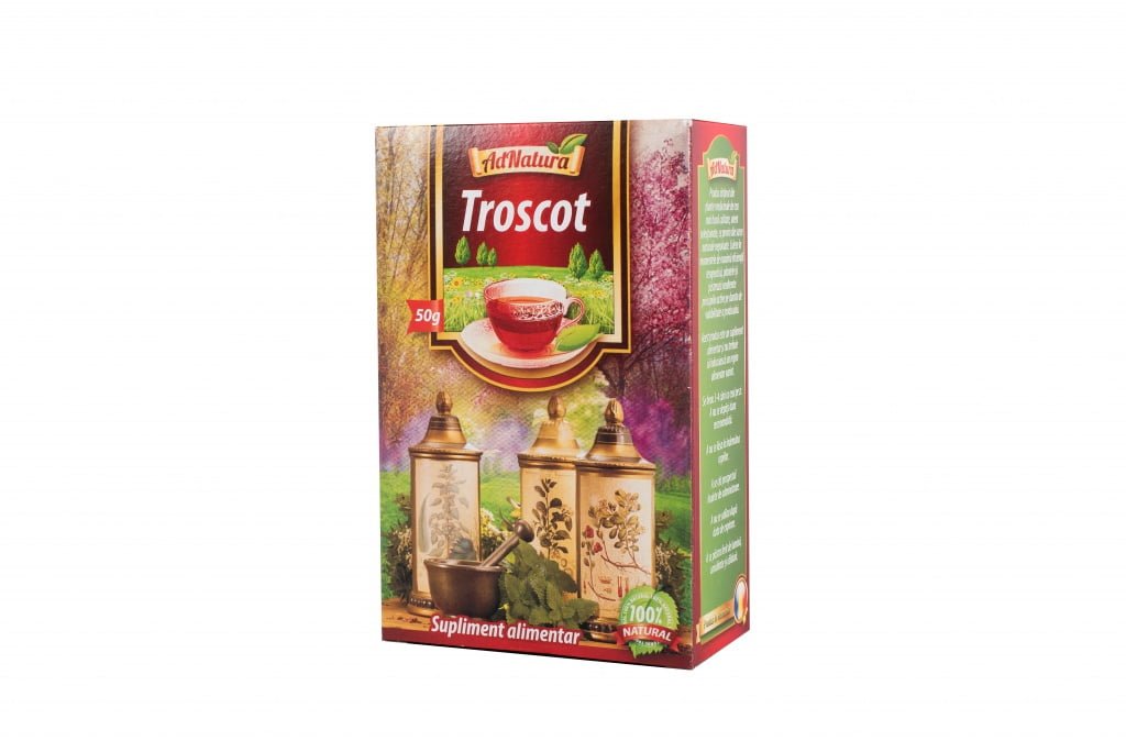 Ceai de troscot, 50g, AdNatura