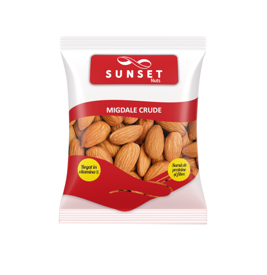 Migdale naturale, 50g, Sunset Nuts