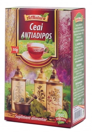 Ceai antiadipos, 50g, AdNatura