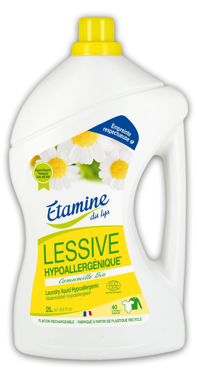 Detergent bio hipoalergenic pentru rufe cu parfum de musetel, 2000ml, Etamine