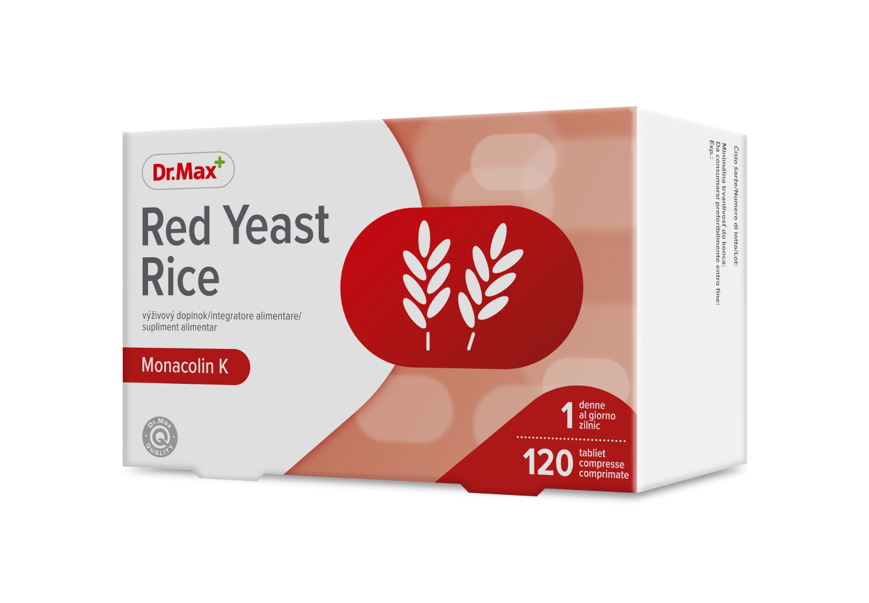 Dr. Max Red Yeast Rice, 120 comprimate filmate
