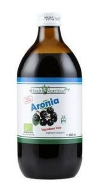 Suc Aronia pur bio, 500ml, Health Nutrition