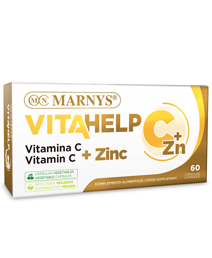 Vitamina C + Zinc Vitahelp, 60 capsule, Marnys