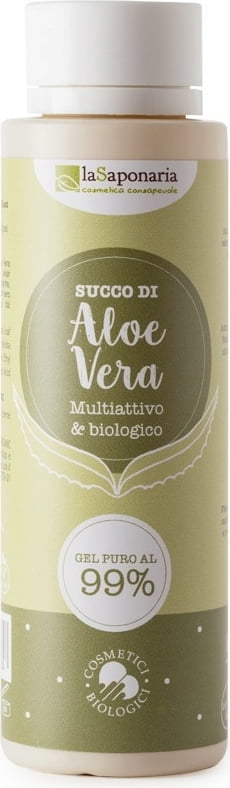 Crema cu 99% Aloe Vera pentru corp fata si par, 150ml, La Saponaria
