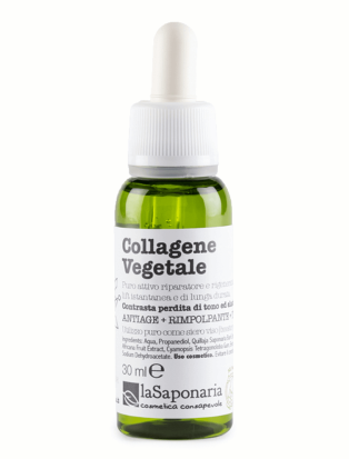 Serum activ pur cu collagen vegetal, 30ml, La Saponaria