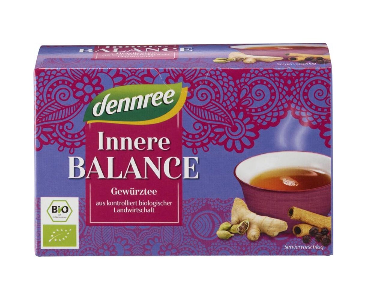Ceai pentru echilibru interior 20 plicuri, 40g, Dennree