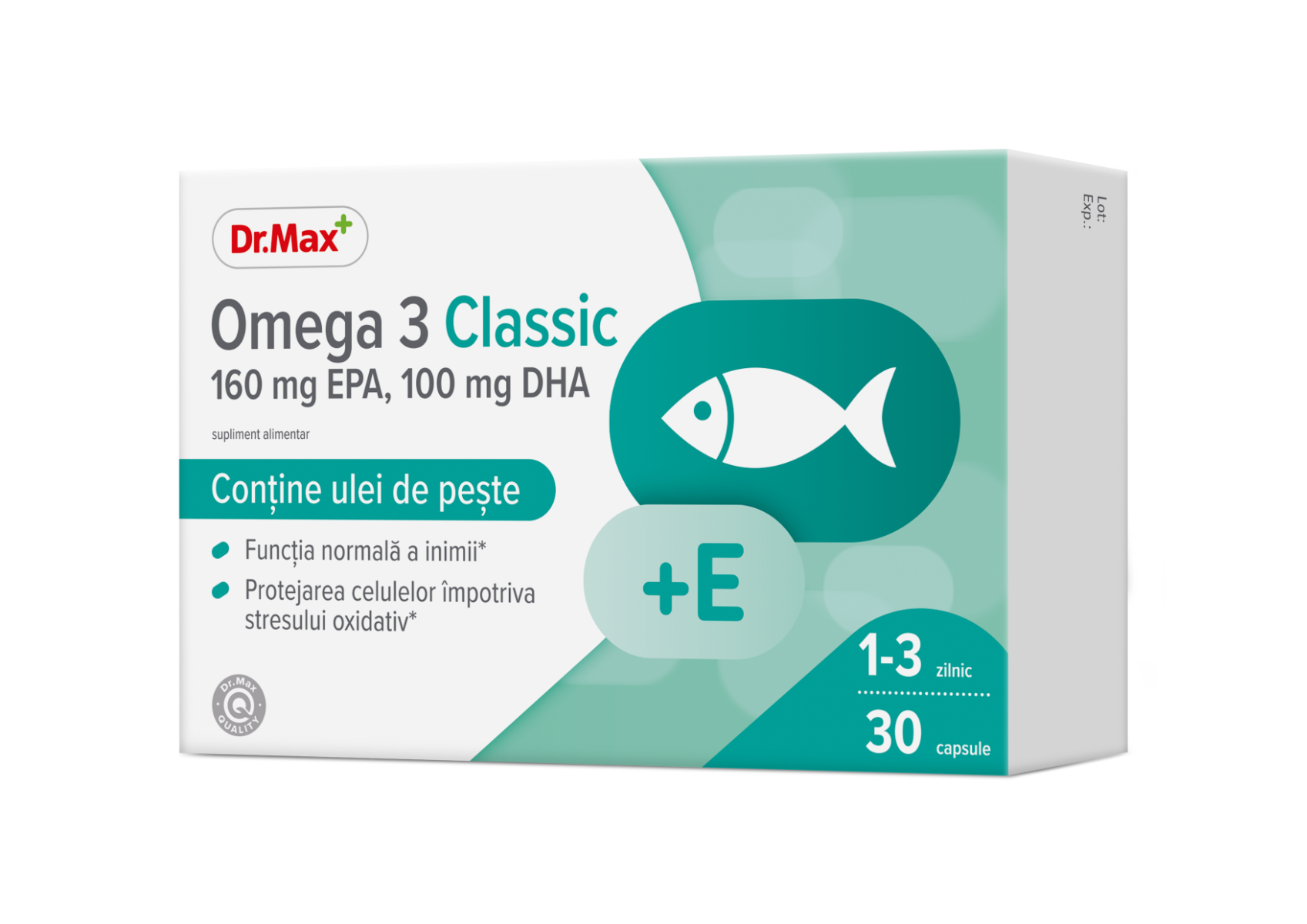 Dr. Max Omega 3 Classic, 30 comprimate moi