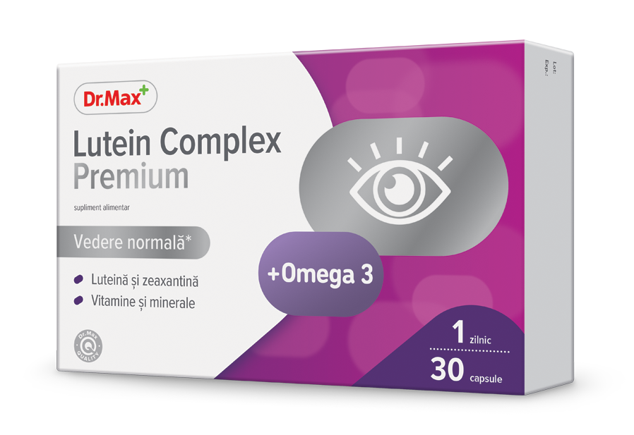Dr. Max Lutein Complex Premium, 30 capsule moi