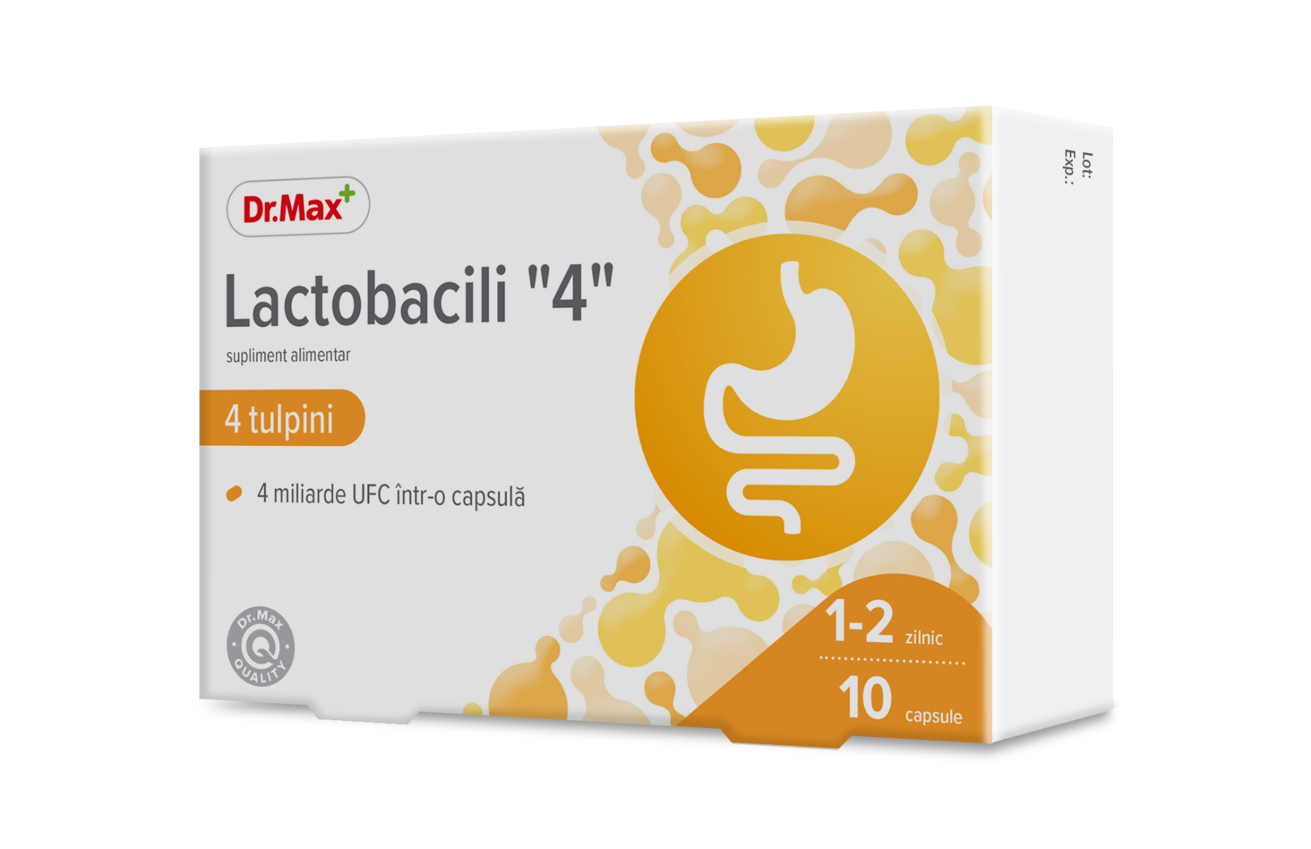 Dr. Max Lactobacili 4 , 10 capsule