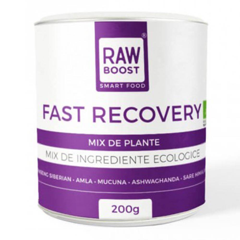 Fast recovery mix de plante Bio, 200g, Rawboost