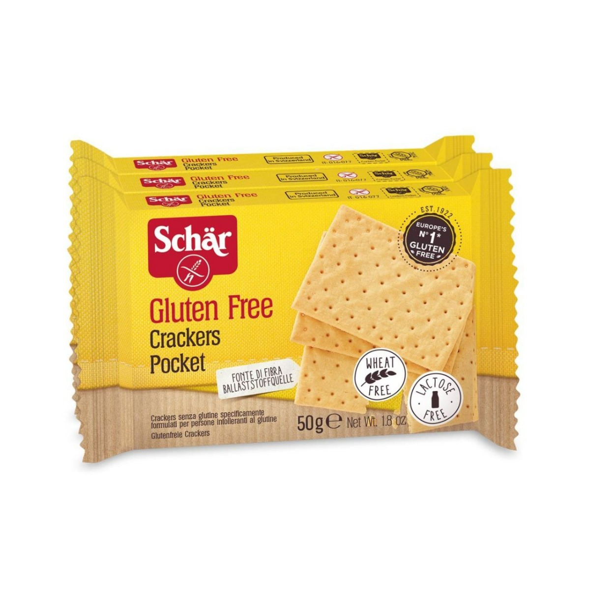Biscuiti fara gluten Crackers Pocket, 150g, Schar