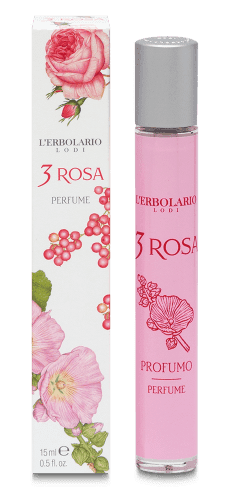 L'Erbolario 3 Rosa Apa de parfum, 15ml