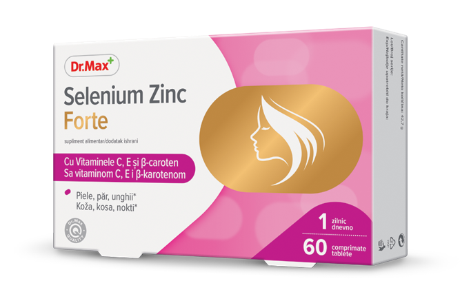 Dr. Max Selenium Zinc Forte, 60 comprimate