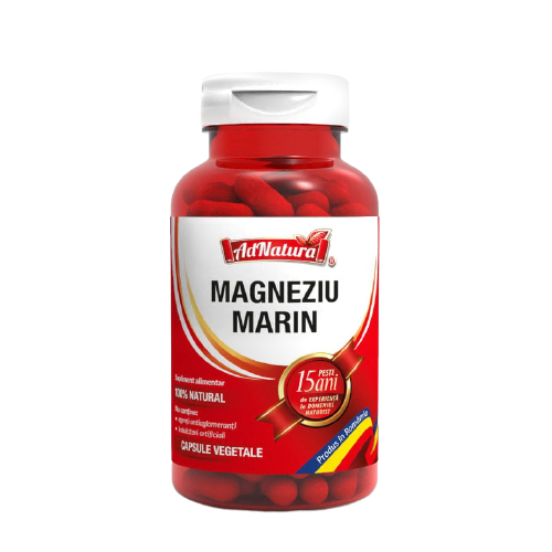 Magneziu marin, 30 capsule, AdNatura