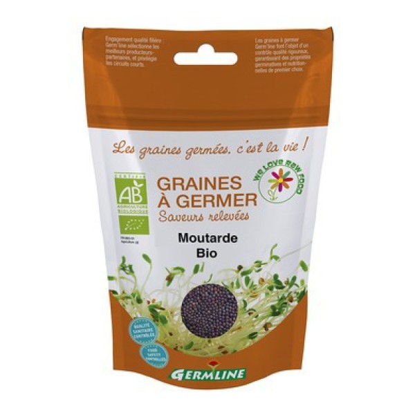 Mustar pentru germinat Bio, 150g, Germline