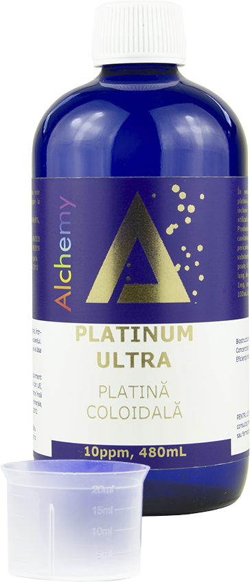 Platina coloidala Platinum Ultra 10ppm, 480ml, Alchemy