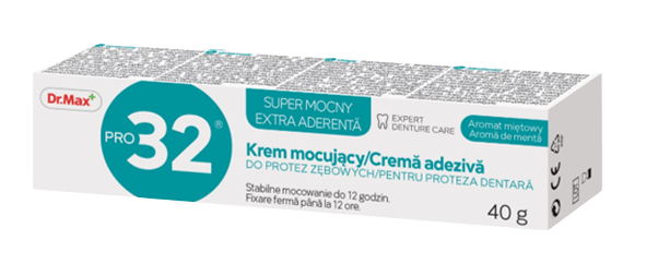 Pro32 Crema adeziva pentru proteza dentara, 40g