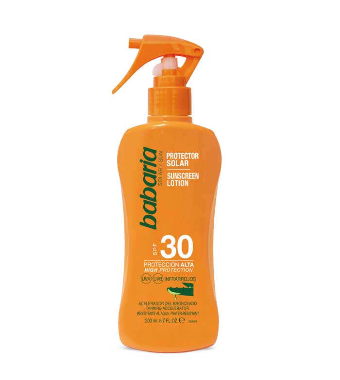 Spray lotiune cu SPF 30 si Aloe Vera, 200ml, Babaria
