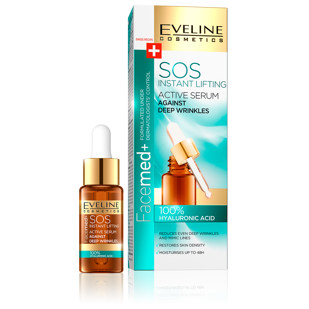 Serum Hyaluronic Acid Active, 18ml, Eveline Cosmetics