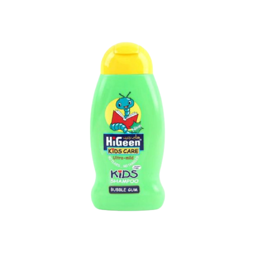 Sampon pentru copii fara parabeni cu aroma de Bubble gum, 250ml, HiGeen